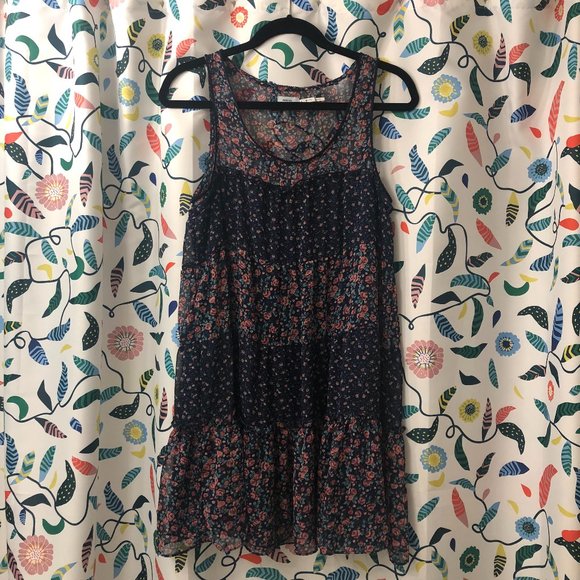 Urban Outfitters Dresses & Skirts - URBAN OUTFITTERS KIMCHI BLUE FLORAL DRESS